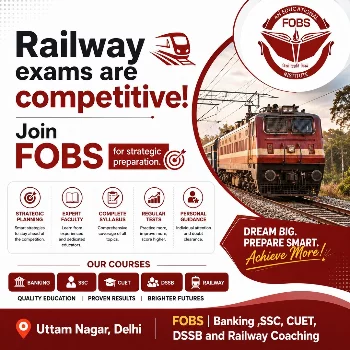 Railway Exam Coaching in Uttam Nagar (RRB NTPC)