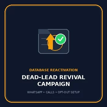 Dead-Lead Revival Campaign Sell Confidently Patna, Bihar 800025, India