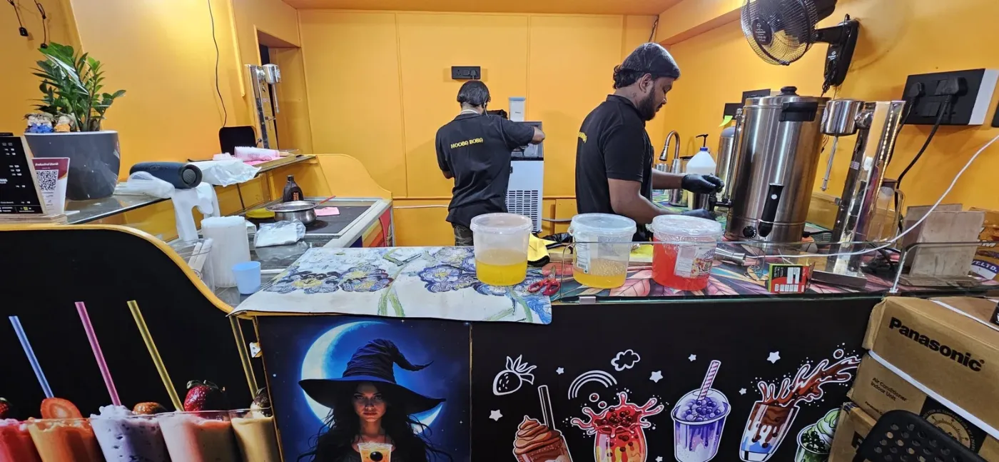 Bubble Tea Business Training HOOBABOBA Ganapathy Complex, Opp. VIT 3rd Gate, Chennai Salai, Vaibhav Nagar, Brammapuram