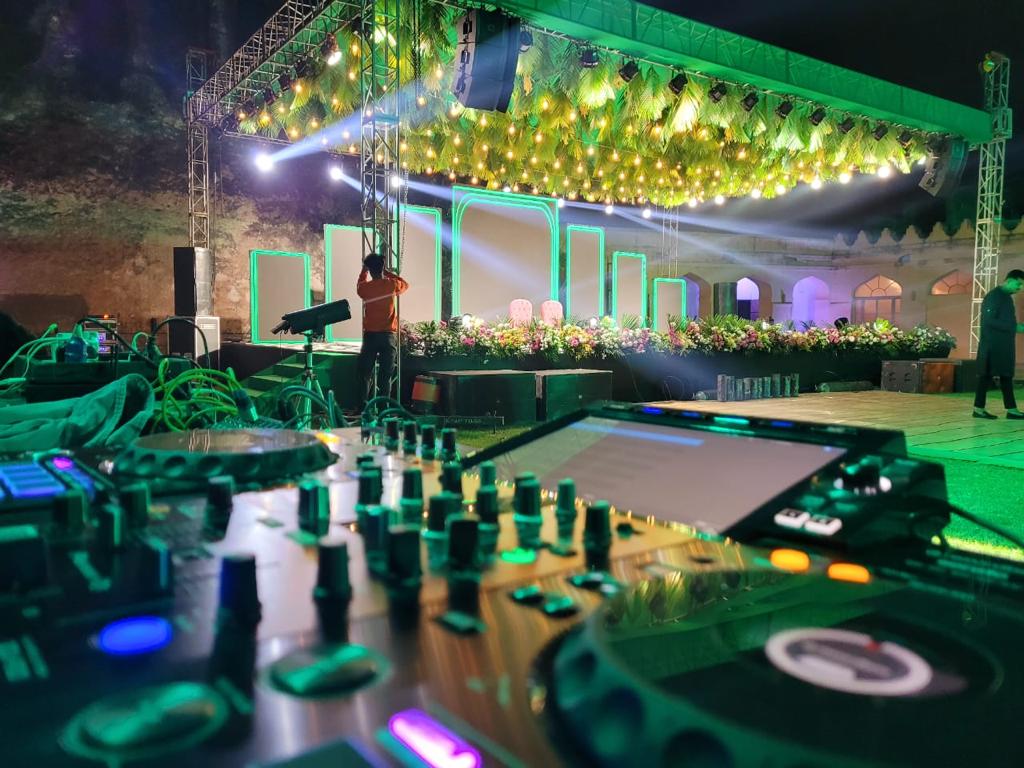 LIGHTING IN FUNCTION | RAJESH BASIWAL | Pratap Nagar