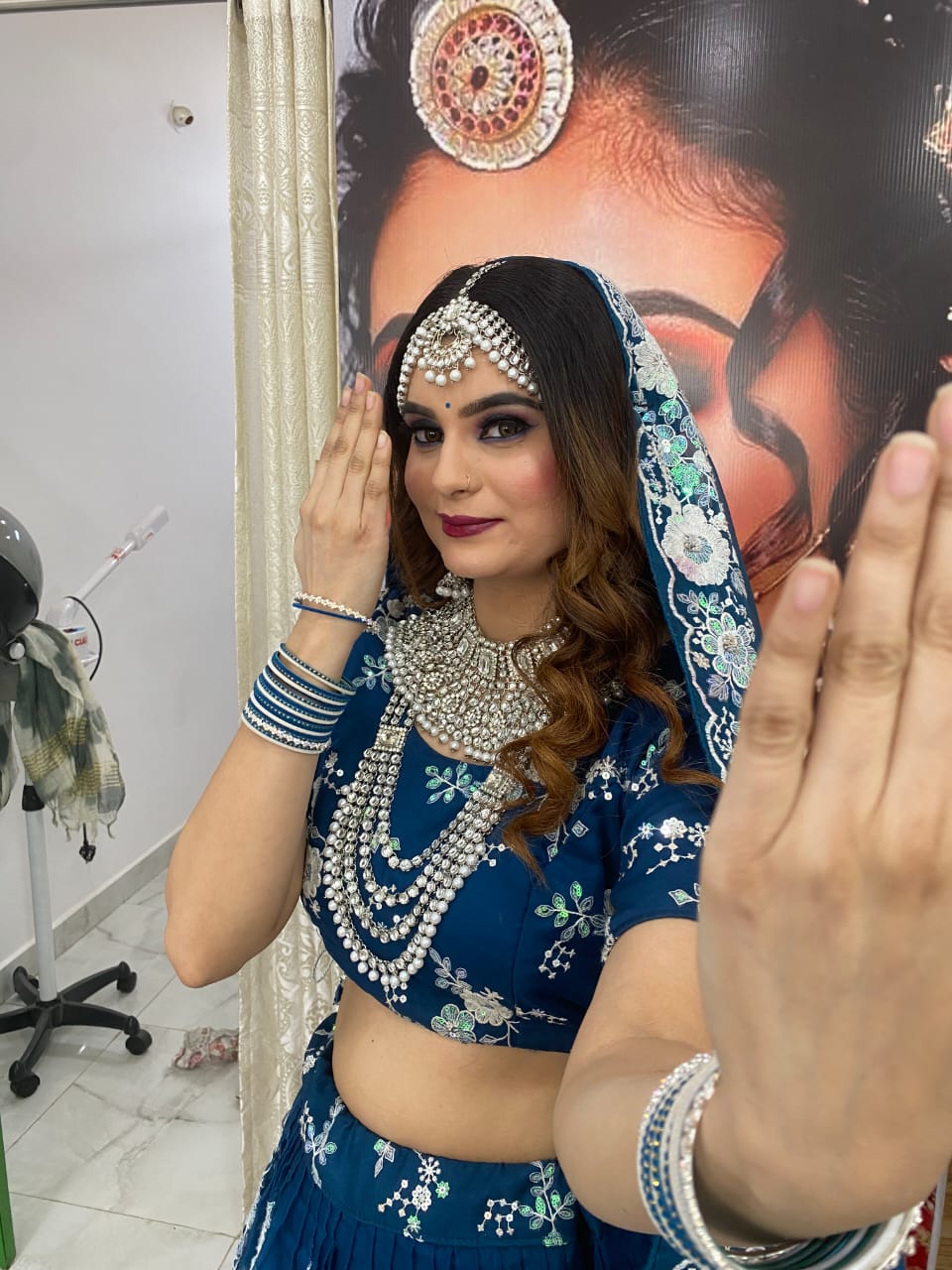 Bridal Makeup Services | Blessy Beauty Parlour Makeup Studio & Academy | 1a/5 Padmavati Avenue , Tarana (kanipura Road) , Near HP Petrol Pump  ,ujjain