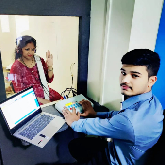 Pure Tone Audiometry | Om Sai Speech And Hearing Clinic | Office No 45/46, 2nd Floor, B-wing, Near Shankar Maharaj Mat, KK Market, Balaji Nagar, Pune, Maharashtra 411043, India