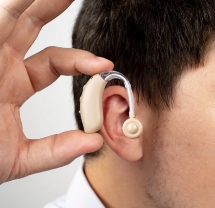 Trial &amp; Fitting of Hearing Aids | Om Sai Speech And Hearing Clinic | Office No 45/46, 2nd Floor, B-wing, Near Shankar Maharaj Mat, KK Market, Balaji Nagar, Pune, Maharashtra 411043, India