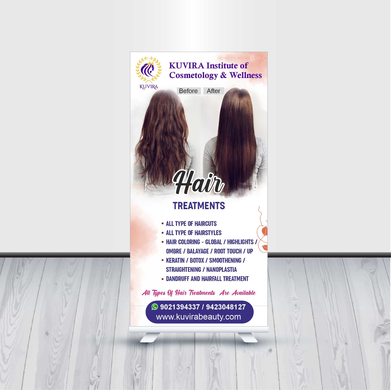 Hair Treatment at Kuvira Institute | Kuvira Institute Of Cosmetology & Wellness | Shop No 5,6,7 Sarhad School Opp Katraj Dairy & Ice Cream Parlor No 2, Next To Kalyan Bhel, Katraj, Pune, Maharashtra 411046, India