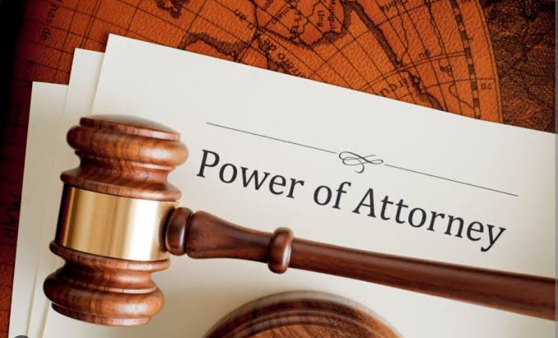 Power of Attorney Advocate Collector Office