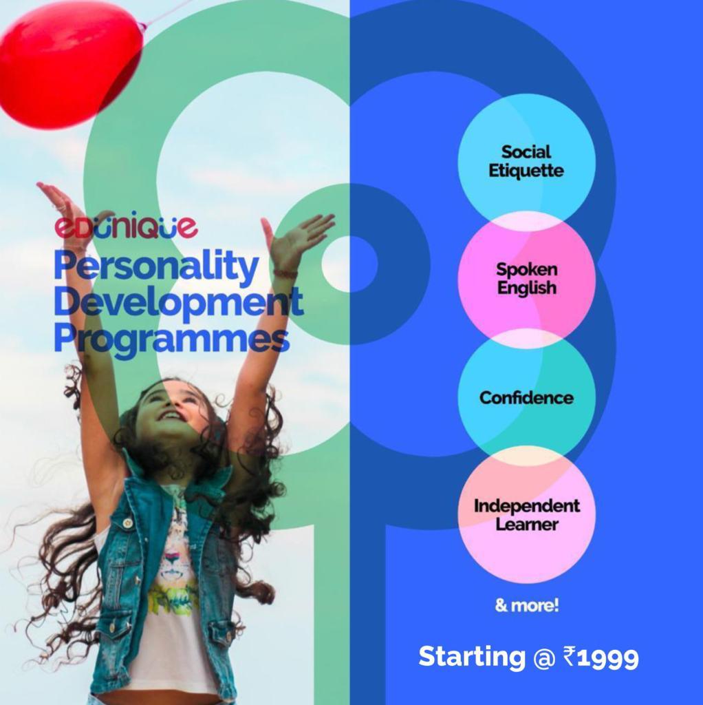 Personality Development Programs | EduNique Foundation | NS-1, Block E, East Of Kailash, New Delhi, Delhi 110065