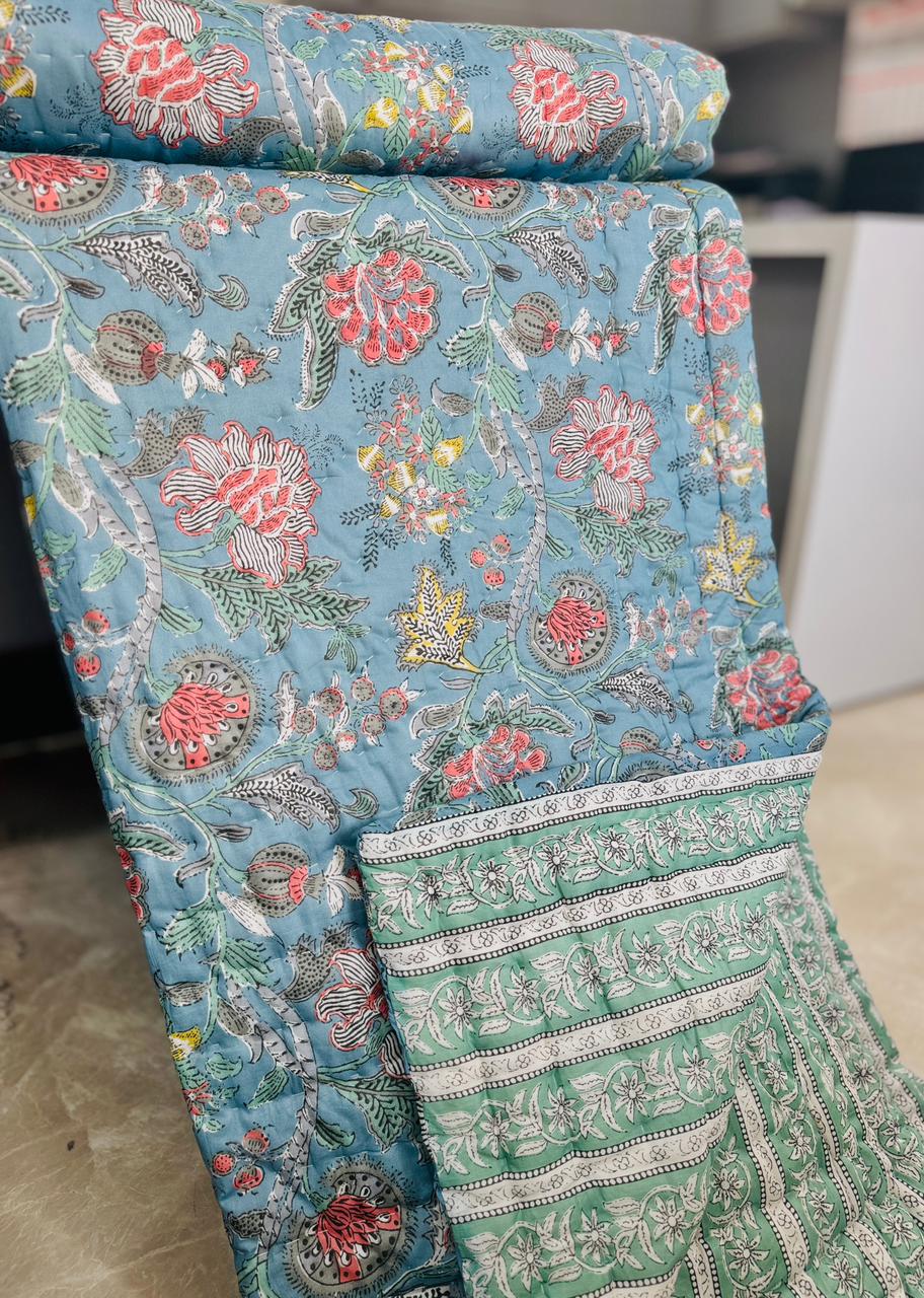 Jaipuri Quilts with Special Prints | Bedsheet Manufacturer In Sanganer Jaipur - NEHA CREATION | Shop No 1 Ganesham Plaza Sanga Setu Bridge Near Hanuman Temple Sanganer Rajasthan 302029, India