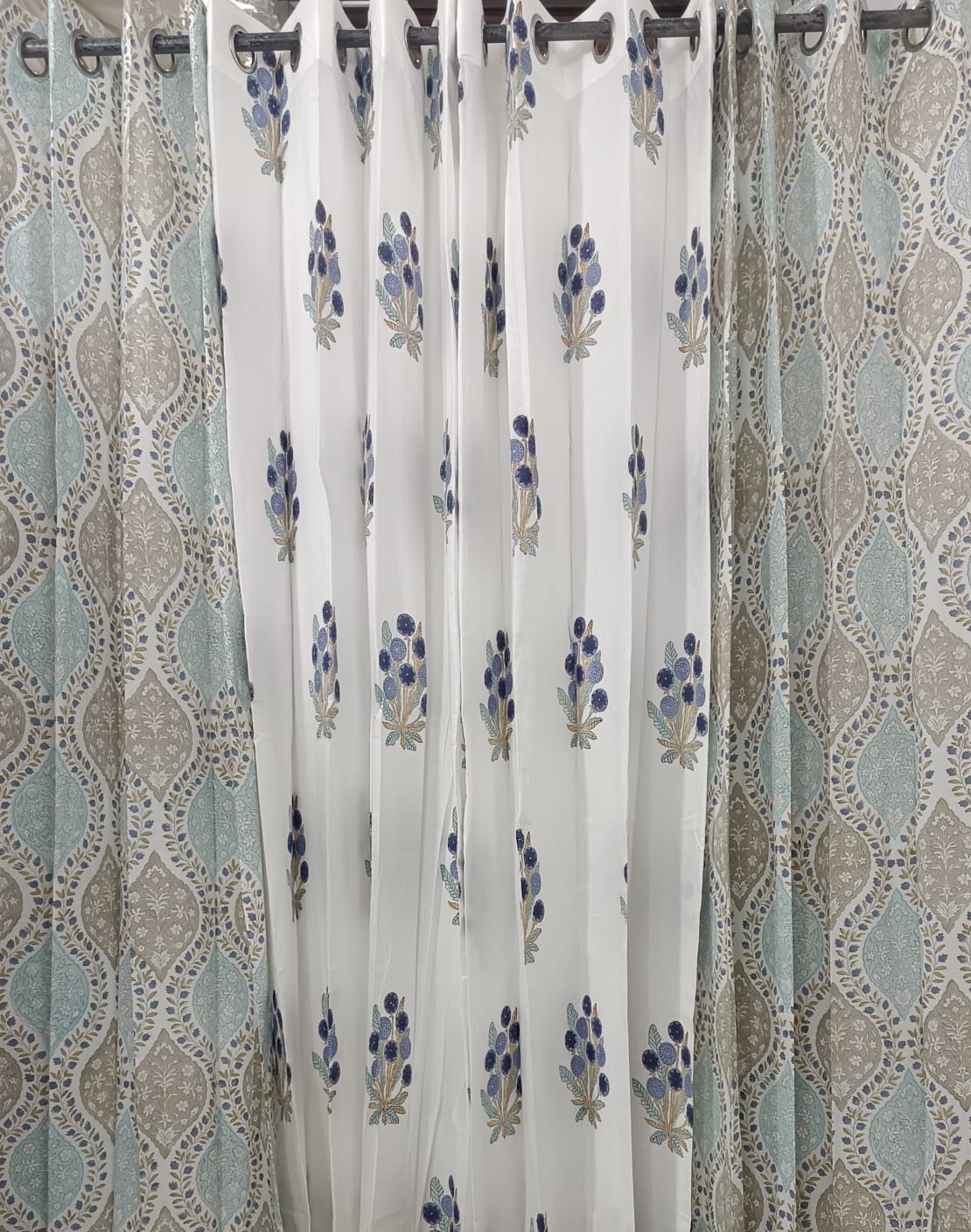 Hand block curtain | Bedsheet Manufacturer In Sanganer Jaipur - NEHA CREATION | Shop No 1 Ganesham Plaza Sanga Setu Bridge Near Hanuman Temple Sanganer Rajasthan 302029, India