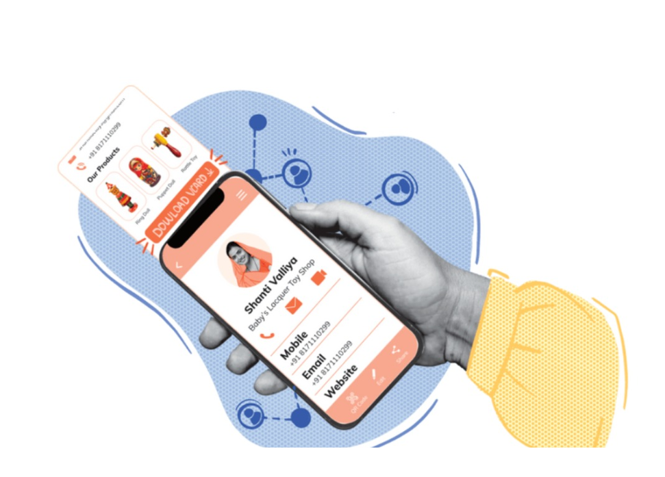 Contact Sharing With V-Card Vyaparify Rubinus Private Limited Pune, Maharashtra 411021, India