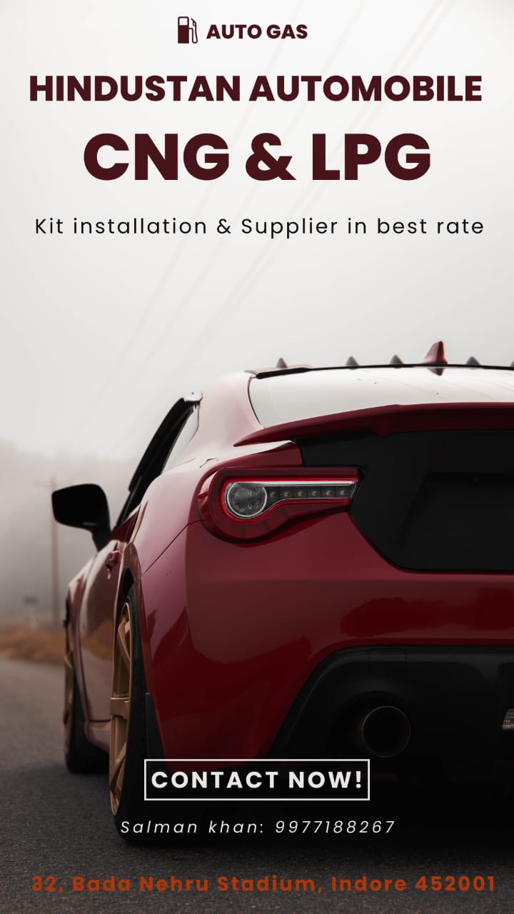 Kit installation and Supply Service out of Indore | BS6 & BS4 CNG/LPG RTO Approval Kit Fitting. | 32, Bada Nehru Stadium Indore