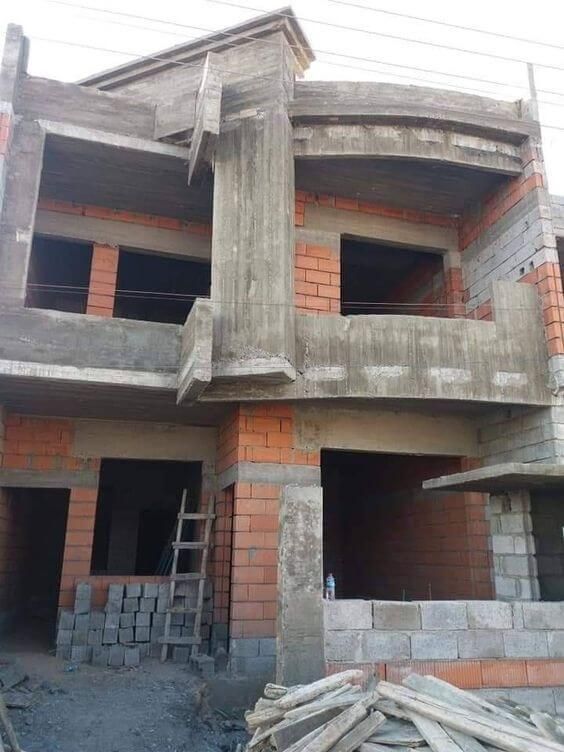 construction with Material | Divisha Construction | Singapore Township, Indore