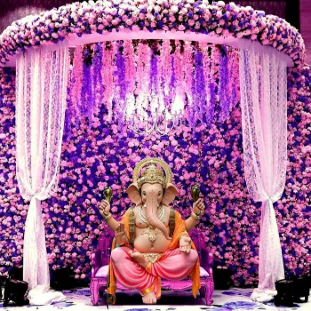 Traditional function decor Suneriya Fresh Vegetable And Floral Decorations 161/1 Bhagat Singh Marg Sanwer Road Indore Banganga