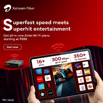 Superfast speed | Airtel Xtreme Fiber Broadband | Masulkar Tower Office 27 Masulkar Colony  Ajmera Road Ajmera Pimpri 411018