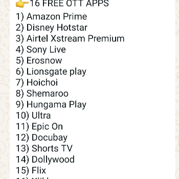 16 FREE OTT APPS | Airtel Xtreme Fiber Broadband | Masulkar Tower Office 27 Masulkar Colony  Ajmera Road Ajmera Pimpri 411018