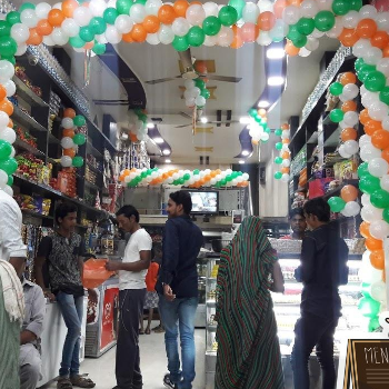 Neat and clean shop Sai Sweets And Ever Fresh RW8G+V8V, A.B. Road Manglia Indore, Madhya Pradesh 452001, India