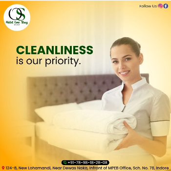 Service and Security | Hotel One Stay | 124-B, New Loha Mandi, Part II, Scheme 78 Part 1 Phase 2, Indore, Madhya Pradesh 452001, India