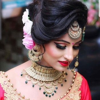Bridal Hair and Makeup | The Salon & Spa | 204, 2nd Floor, Golden Tower, Sapna Sangeeta Road, NEAR SBI INDORE M.P. 452001