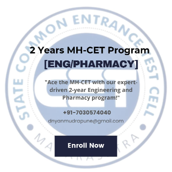 2 Years MH-CET Program [Eng/Pharmacy] DNYANMUDRA TUTORIALS Jangali Maharaj Rd, Above Arrow Showroom, Shivajinagar, Pune, Maharashtra 411004, India