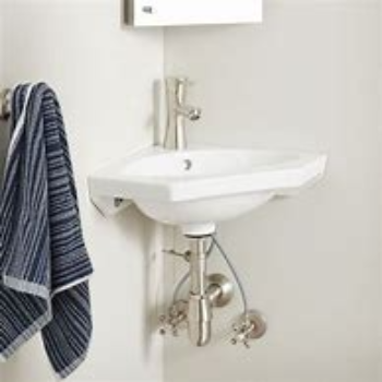 Wall hung Corner Sink | A TO Z Contractors | Shop No 05 Opposite Shriji Villa Building M T Road Matunga Wast