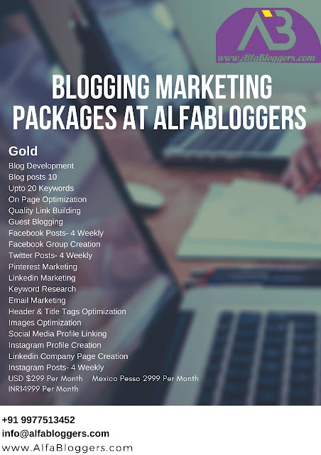Blogging Services | AeroSoft Corp | B 601 Leeds Enclave, Airport Rd, Indore 452005, MP, India