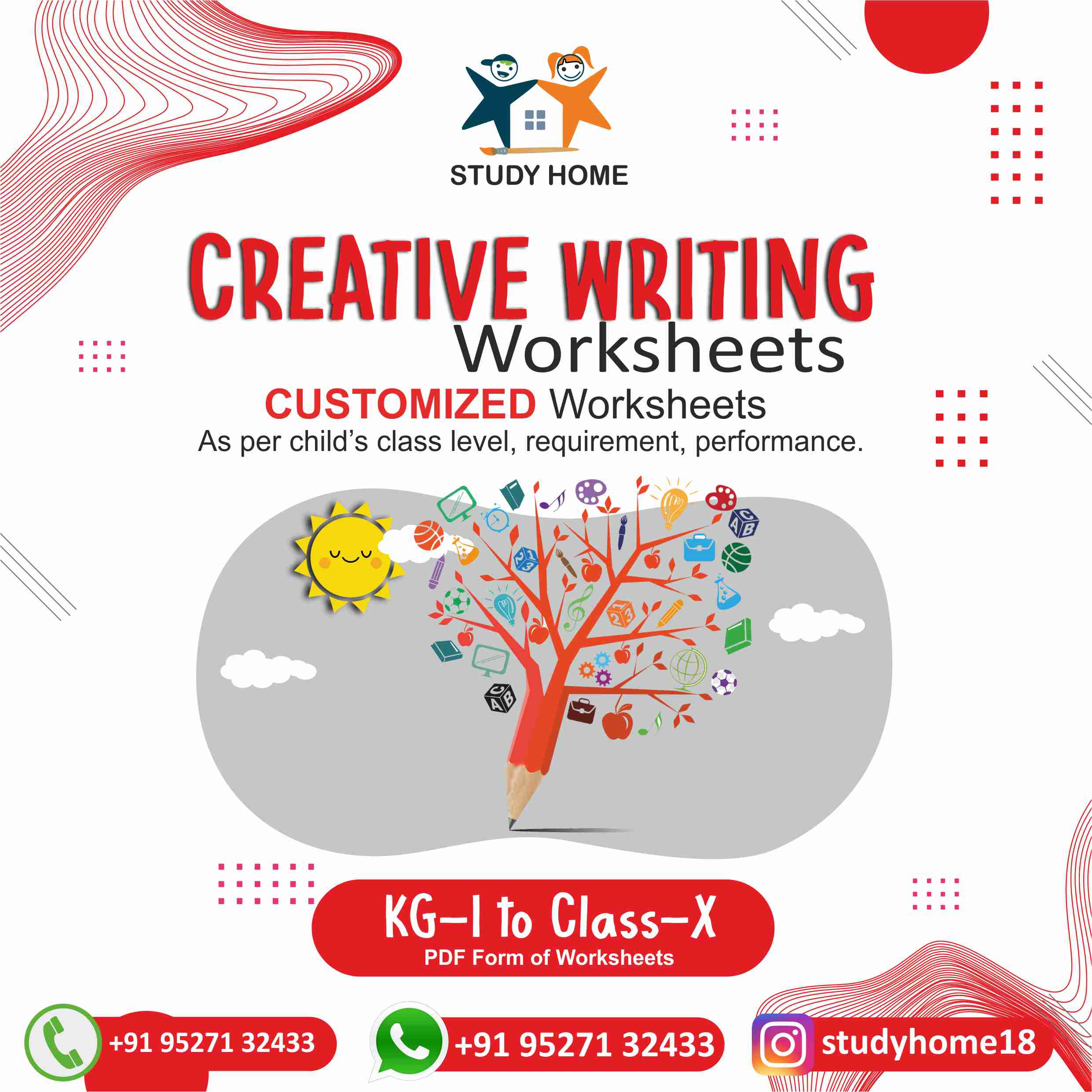 Creative Writing Worksheets | Worksheet English Express | Nagpur