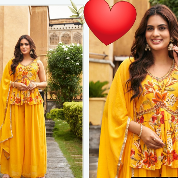 Women Best designer outfit Crop top with sharara | Mharo Sista Fashion Hub | Paras Ram Nagar, Bathinda, Punjab 151005, India