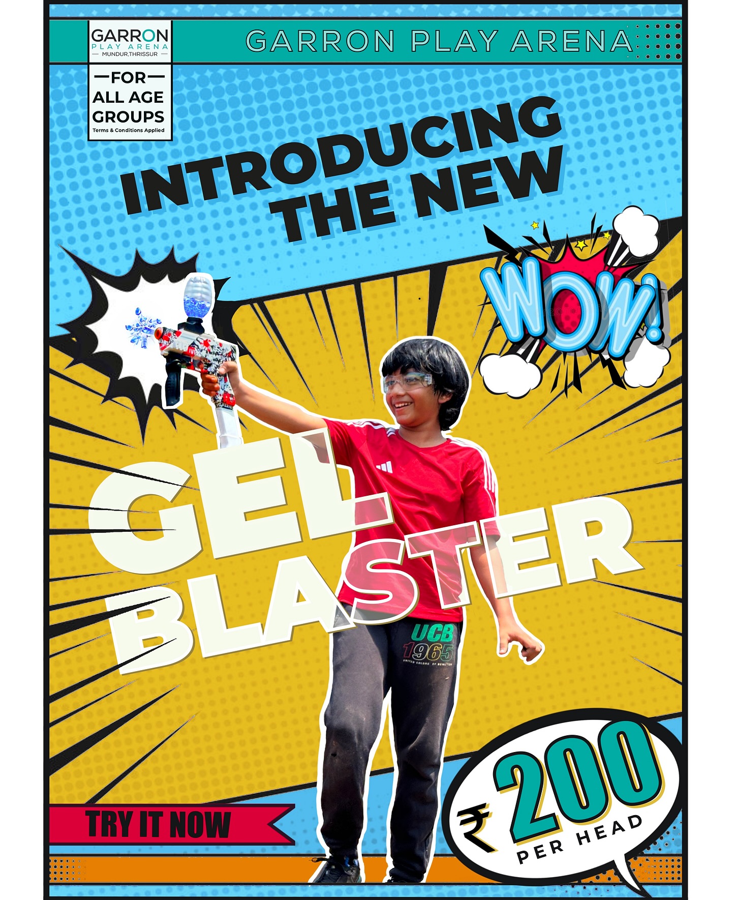 Gel Blaster Garron Play Arena Garron Play Arena, Peringannur, Mundur, Thrissur
