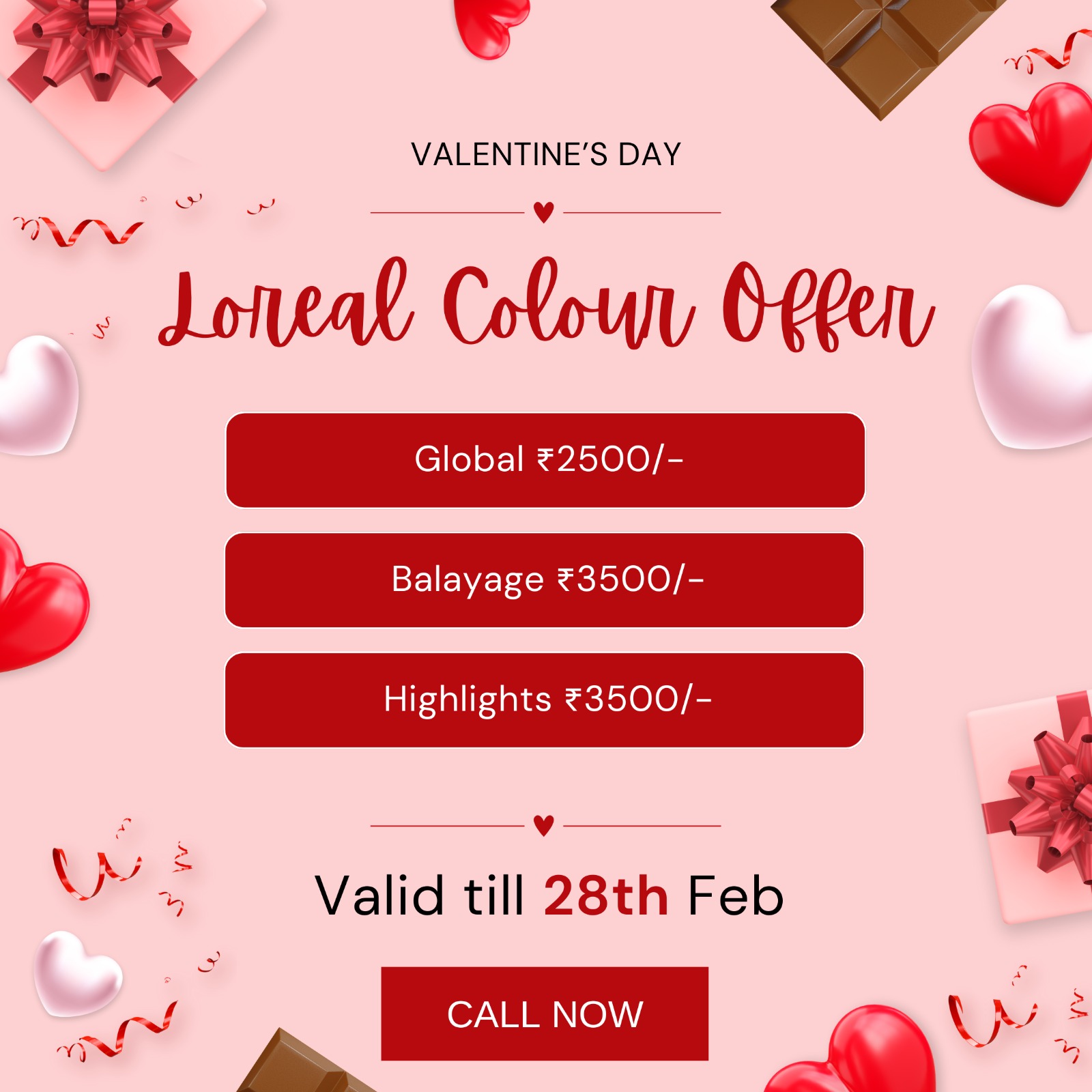 ALLURA FAMILY UNISEX SALON | Loreal Colour Offer for Salon at FC Road Pune