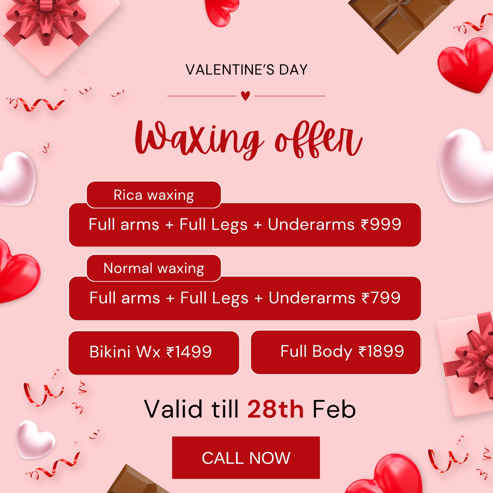 ALLURA FAMILY UNISEX SALON | Waxing Offer for Salon at FC Road Pune