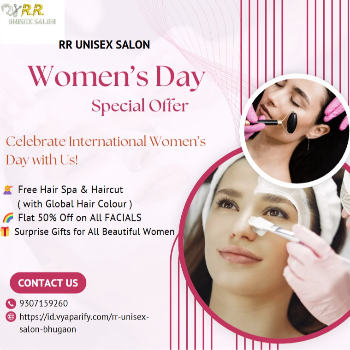 RR UNISEX SALON BHUGAON | Gudipadhwa Special Offer