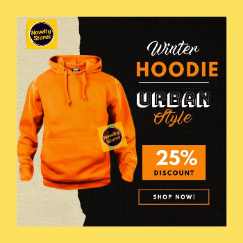 Novelty Store | Hoodie Jumper - New Arrival at 25% Off