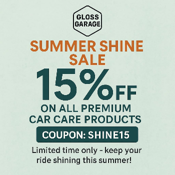 GLOSS GARAGE | Gloss Garage Summer Shine Sale