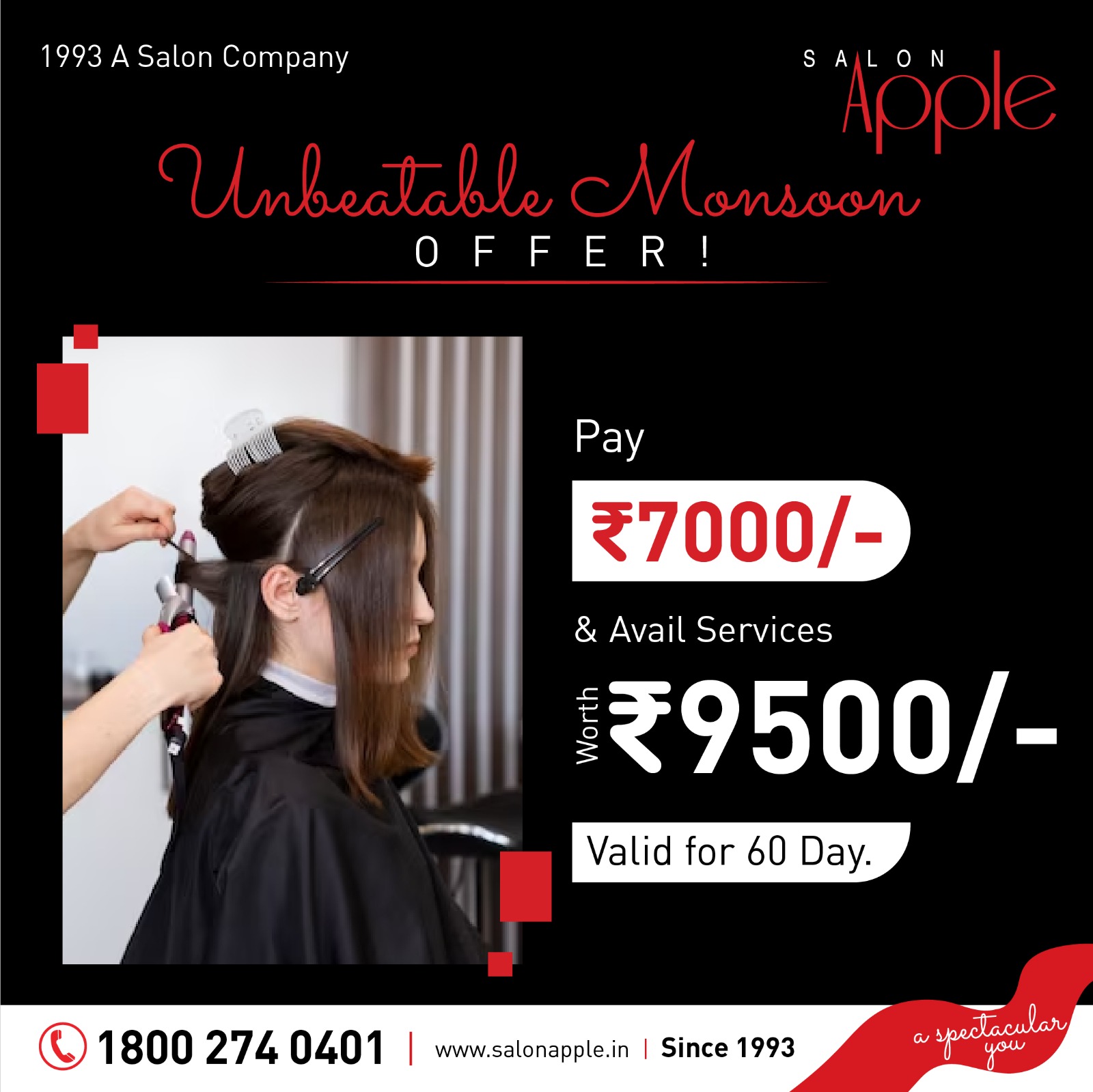 Unbeatable Offer | Salon Apple | Shop No.2, R Square, Near McDonald's, Mumbai Pune Bypass Road, Mothiram Nagar, Warje, Pune 411058