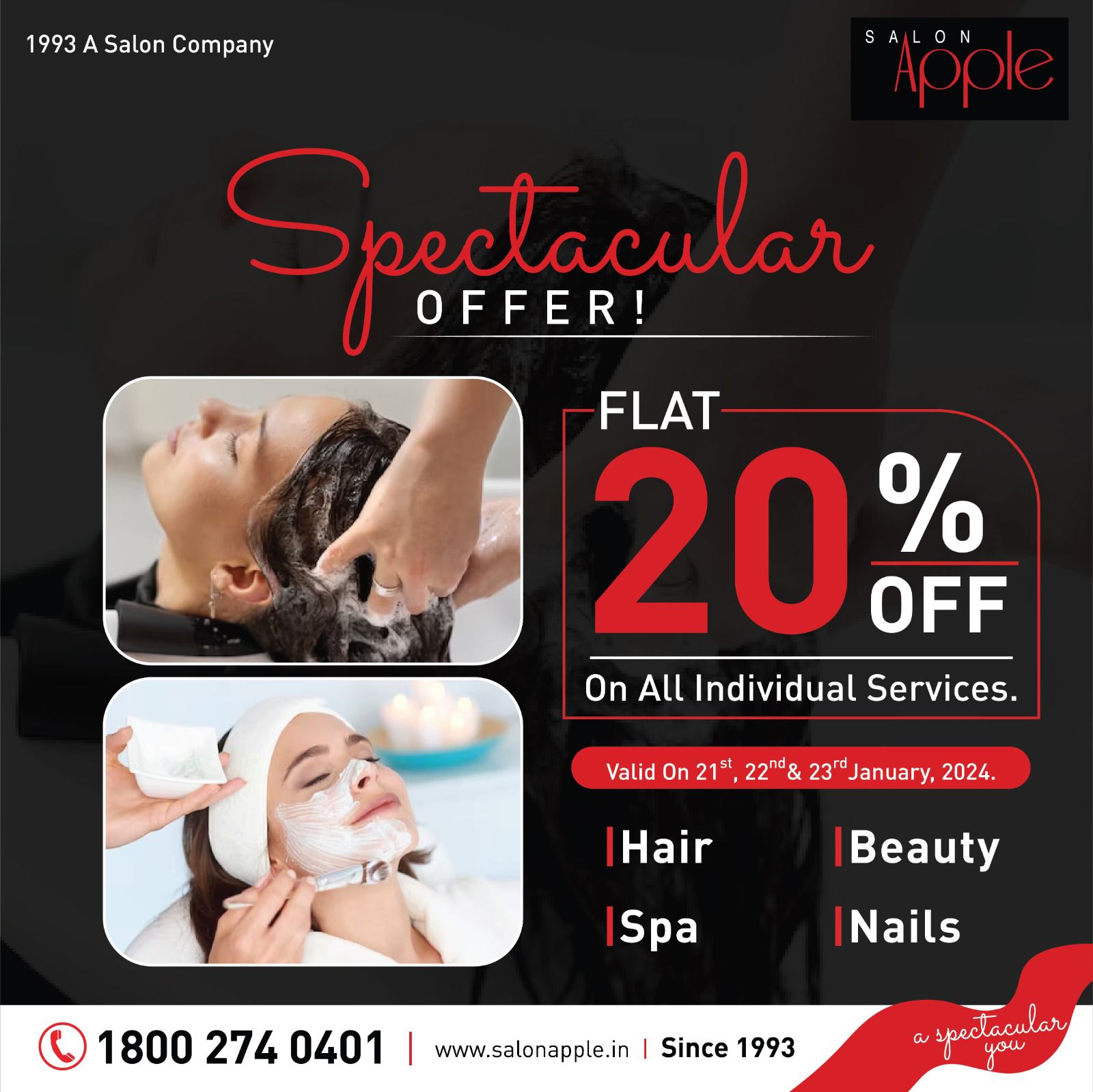 Salon Apple | Sankranti Offer