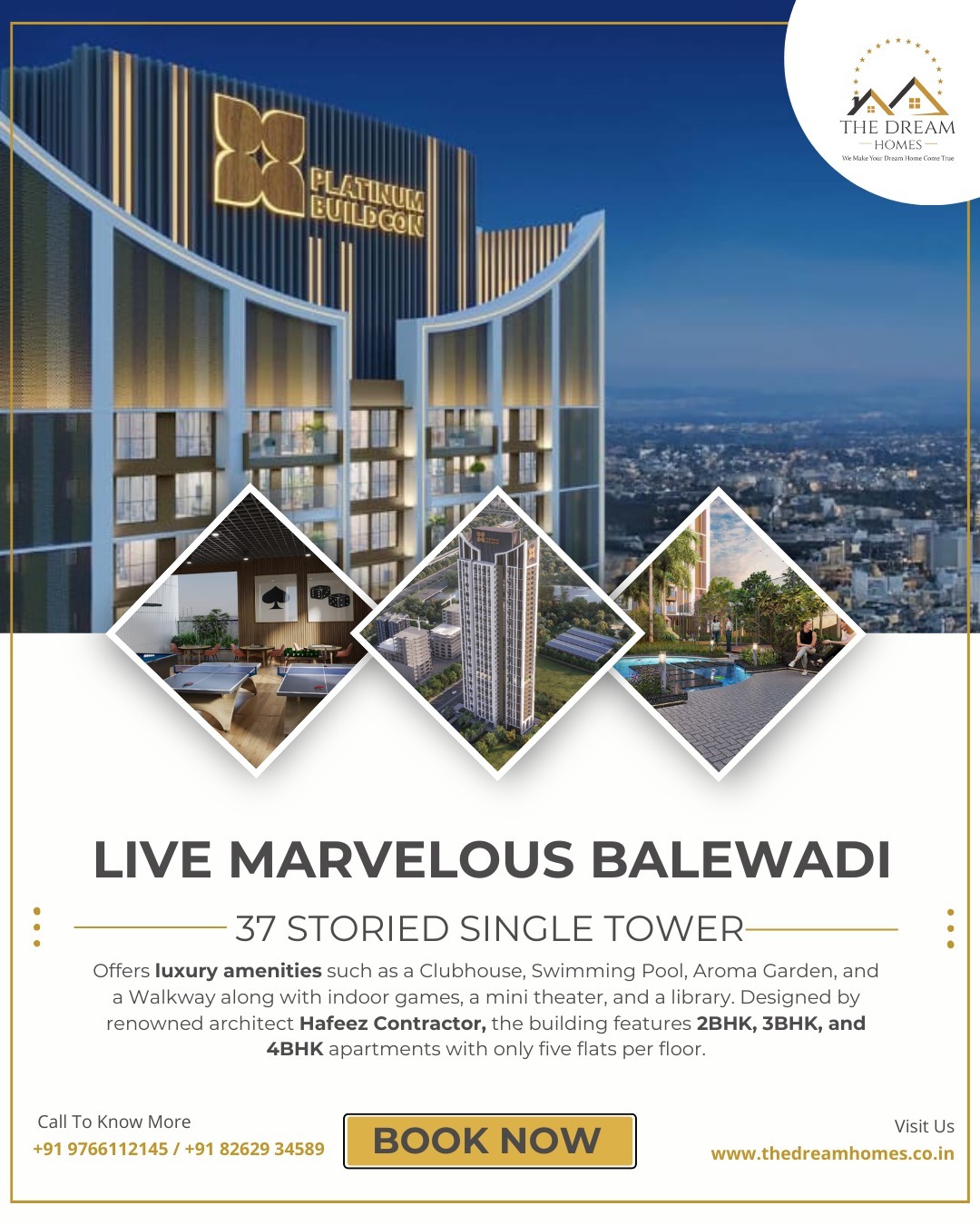 The Dream Homes | Book your Dream Home