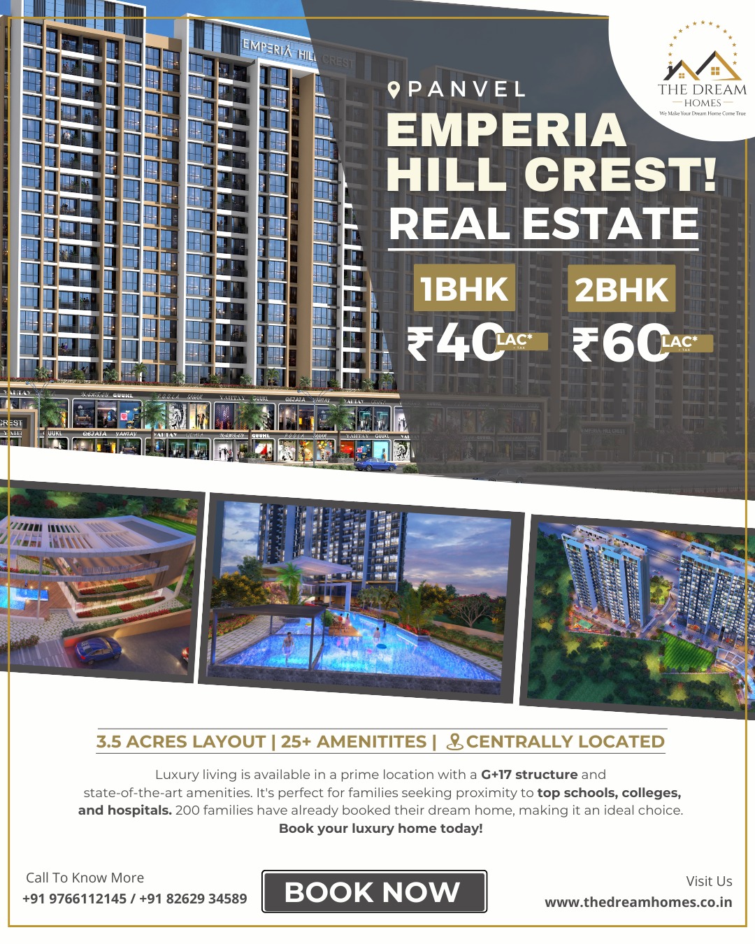 The Dream Homes | Save up to 5 lacs