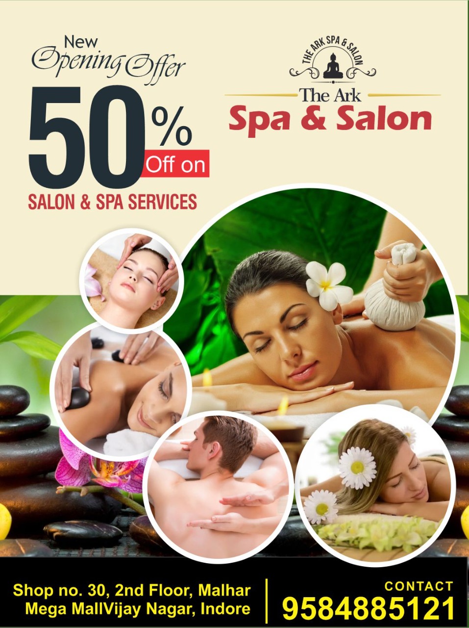 New Opening Offer | The Ark Spa & Salon | Vijay Nagar, Indore, Madhya Pradesh 452010, India