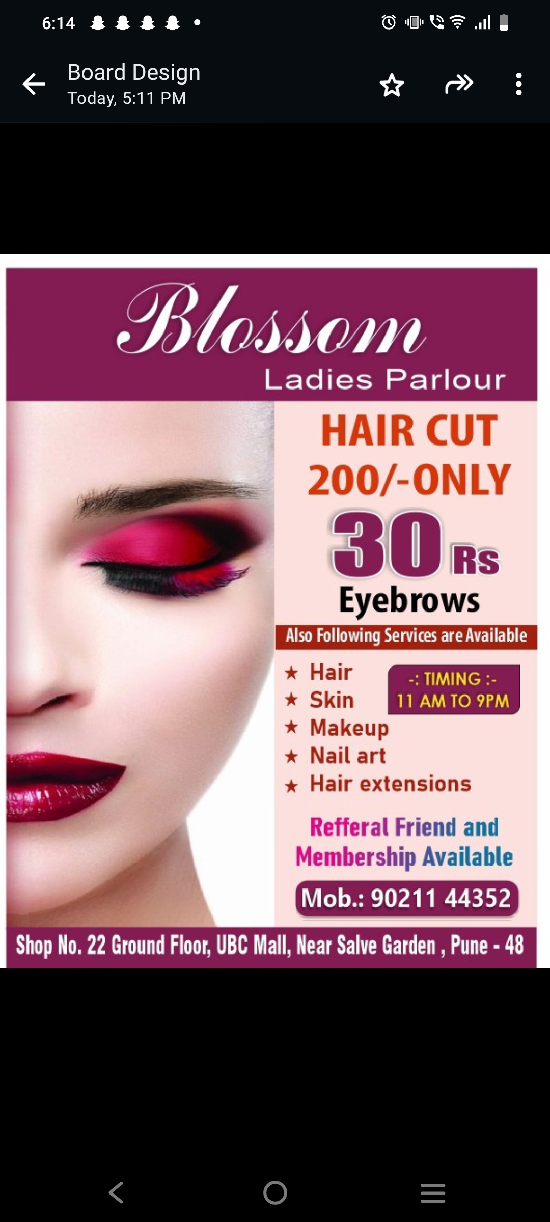 Blossom beauty parlour | Eyebrow Threading at Blossom Beauty Parlour