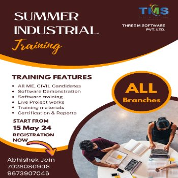 THREE M SOFTWARE PVT LTD | SUMMER INDUSTRIAL TRAINING