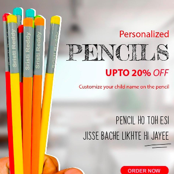 Customised Pencils With Name | Deekshita Enterprises | Survey No 72, Shivaji Park, Samarth Nagar, New Sangavi, Pimpri-Chinchwad, Maharashtra 411027, India