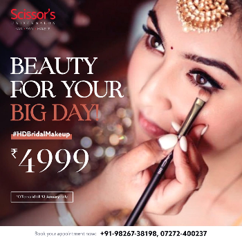makeup 4999 | Skaeri Salon And Makeup Studio | Sakeri Salon Flate #101, R 737 Mahalaxmi Nager Neriman Poin, In Frony Of YFC Gym, Main Rd, Sector MR-4, Mahalaxmi Nagar, Indore, Madhya Pradesh 452010, India