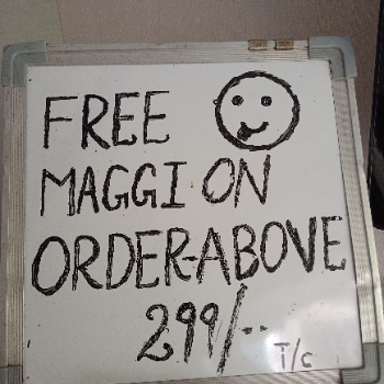 Free Maggi on orders above Rs. 299 | The Benchmark Hotel | Scheme No. 113, Near Briliant Convention Centre, Scheme No 51, Vijay Nagar, Indore, Madhya Pradesh 452010, India