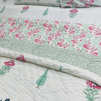 Bedsheet Manufacturer in Sanganer Jaipur - NEHA CREATION | Jaipuri quilt
