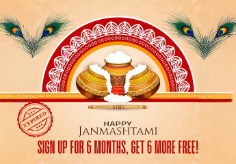 Get 12 Months for the Price of 6 This Janmashtami! | VRPL | UNIT NO - 1207 SKYE CORPORATE PARK P NO - 25 SCHEME NO - 78 - 2, Above Tata Motors,