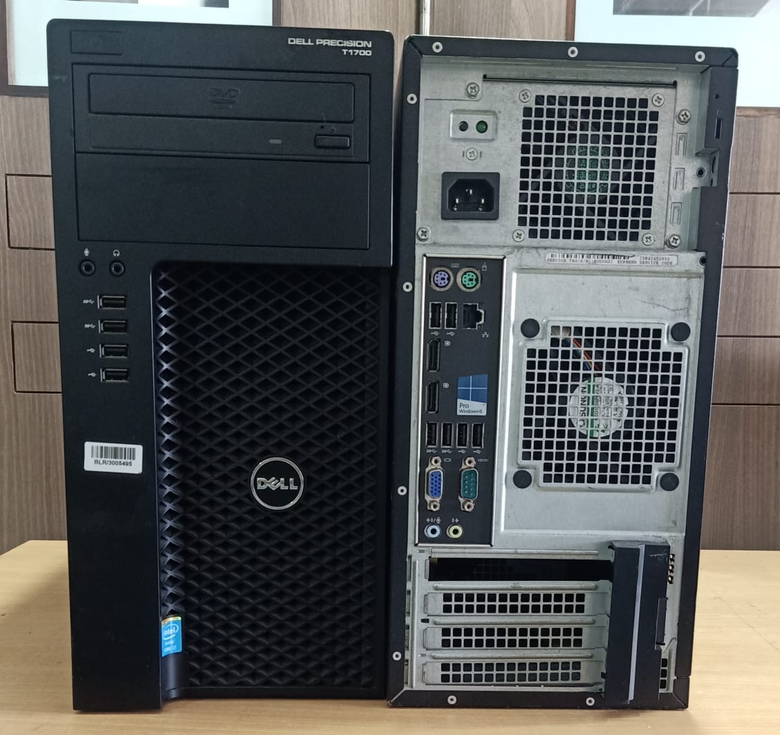 NSK INDIA CORP | DELL WORKSTATION T1700 FOR VIDEO EDIT RFT17002342 - Rs 17999