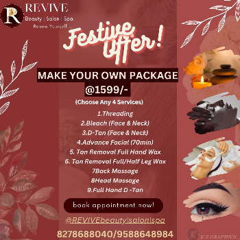 Navratri Offer | Revive Beauty Salon And Spa | Shop No 1, Suraj Nagar Rd, Near Shanti Ganpati Mandir, Guruganesh Nagar, Kothrud, Pune, Maharashtra 411038, India