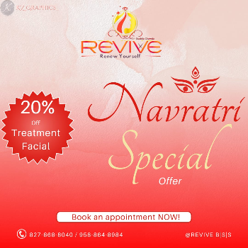 Revive Beauty Salon And Spa | Navratri Offer
